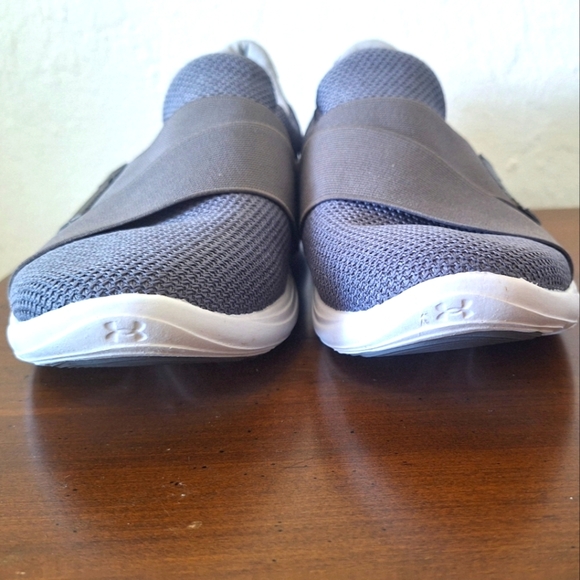 Under Armour Gray Precision Women's Sneakers Size 8 - Picture 6 of 11